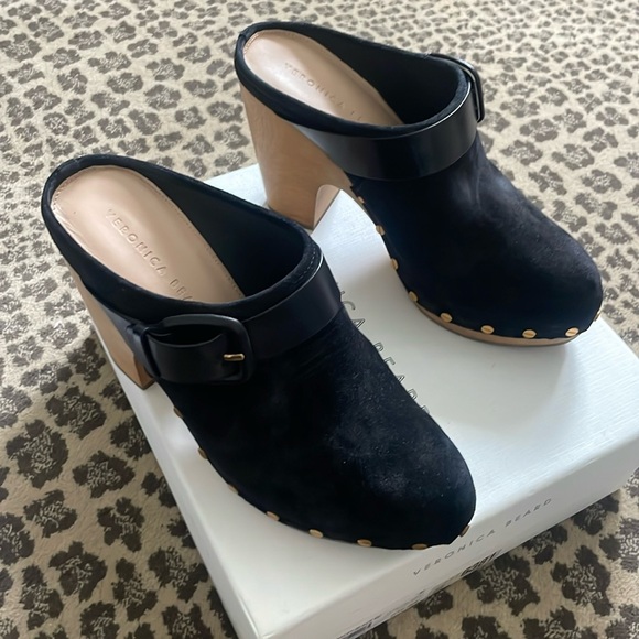 Veronica Beard Dacey Clogs 8.5 - Picture 2 of 12